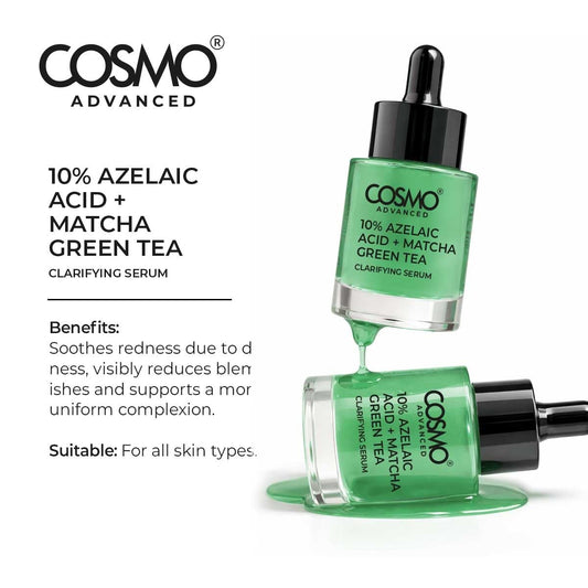 Clarifying Serum 10% Azelaic Acid + Matcha Green Tea