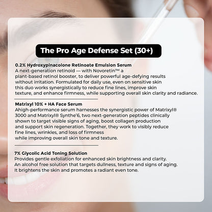 The Pro Age Defense Set (30+)