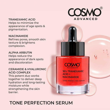 Tone Perfecting Serum 16% Tranexamic Acid + Niacinamide
