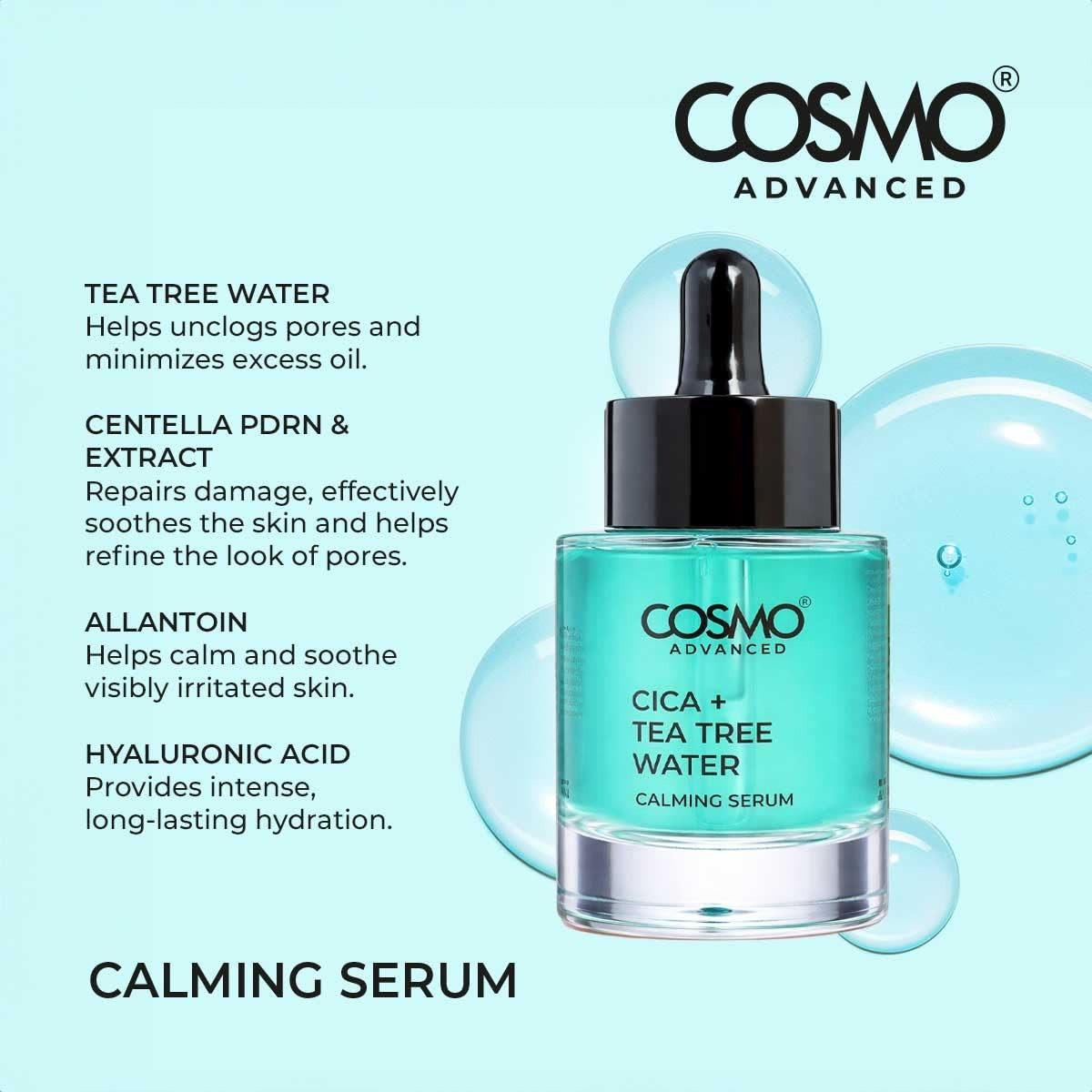 Calming Serum Cica + Tea Tree Water