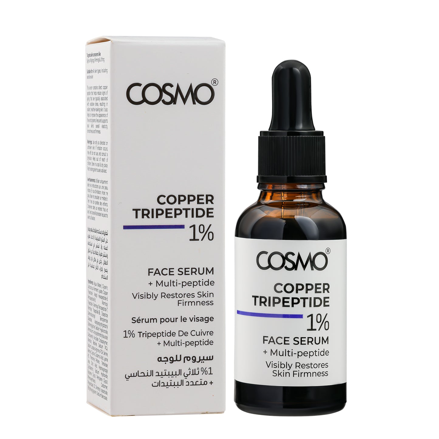 1% Copper Tripeptide + Multi-peptide Face Serum