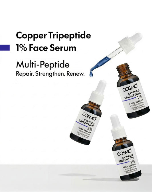 1% Copper Tripeptide + Multi-peptide Face Serum
