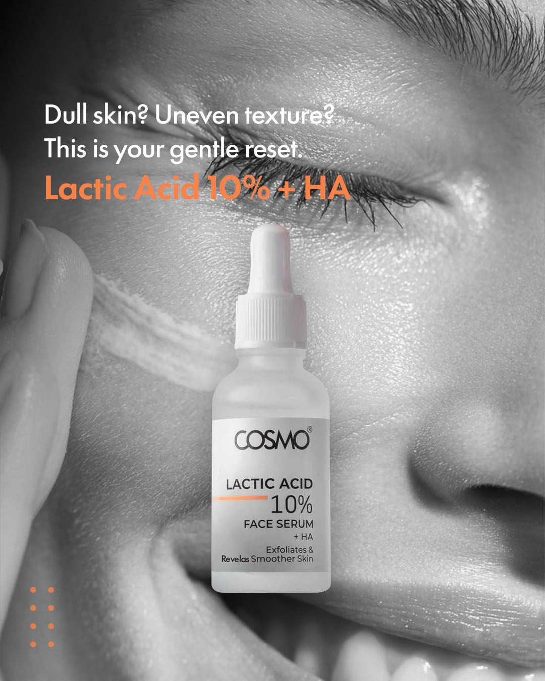 Lactic Acid 10% + Ha Face Serum