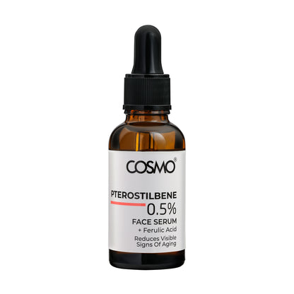 0.5% Pterostilbene + Ferulic Acid Face Serum