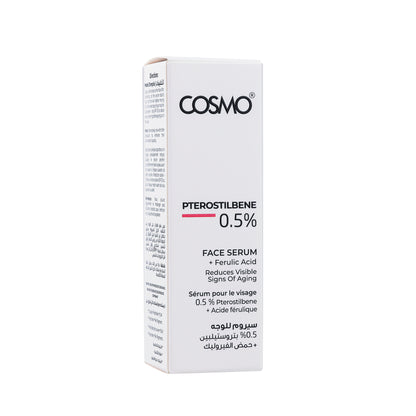 0.5% Pterostilbene + Ferulic Acid Face Serum