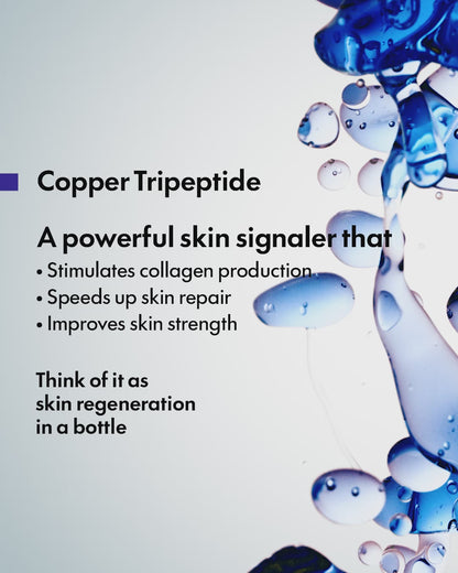 1% Copper Tripeptide + Multi-peptide Face Serum